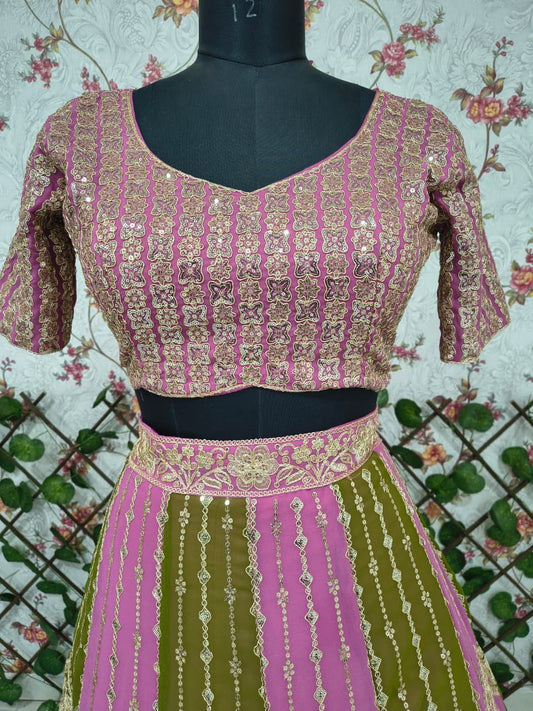 Premium Bridal Lehenga Choli Outfit Style 015