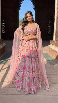 Party Wear Traditional Lehenga Choli for Women Style 017