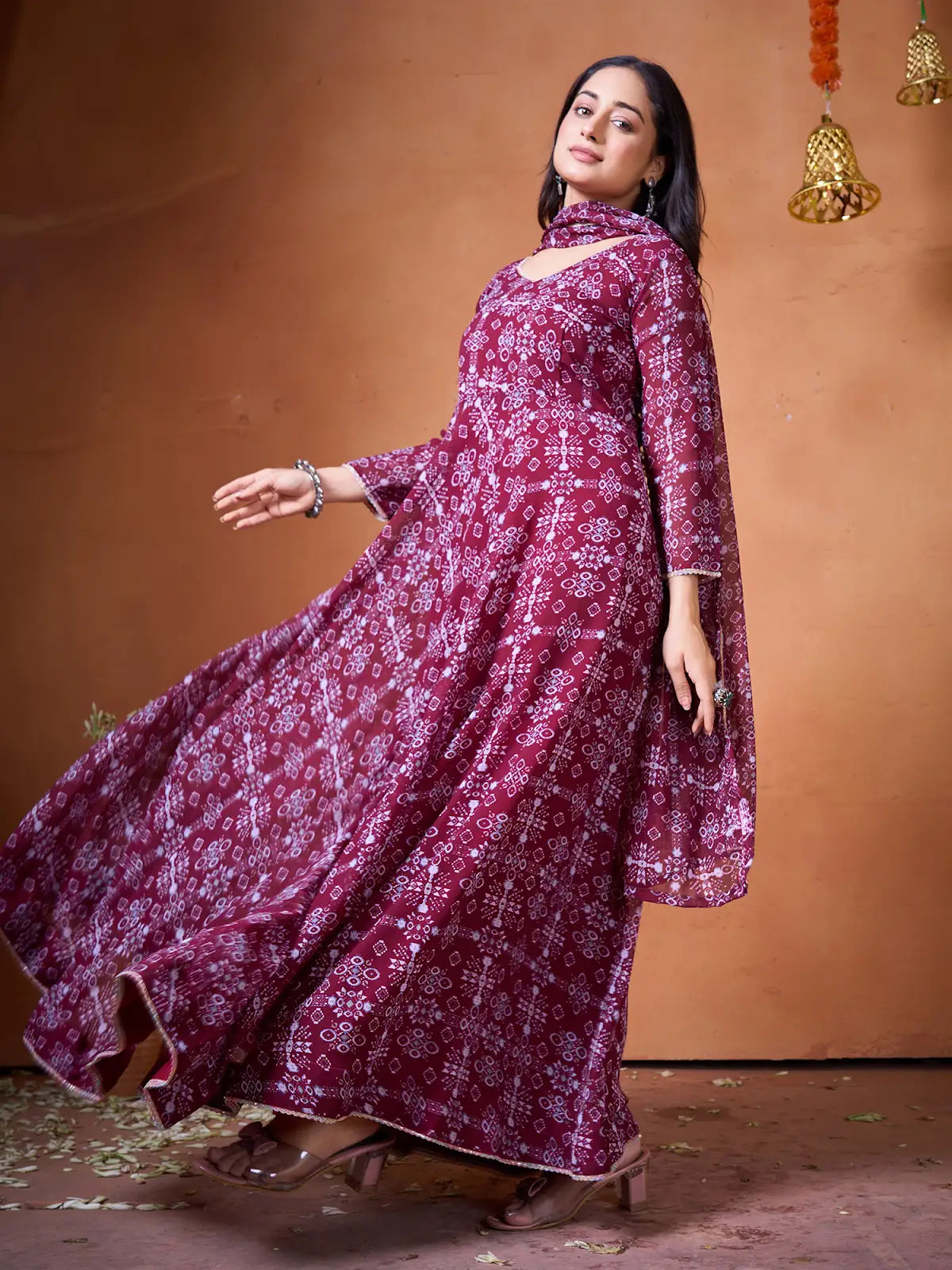Green Maroon Stylish Kurti Festive Special Collection