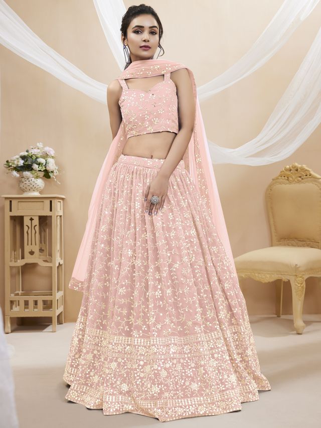 Premium Floral Heritage Wear Lehenga
