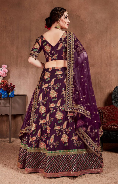 Grand Floral Heritage Lehenga
