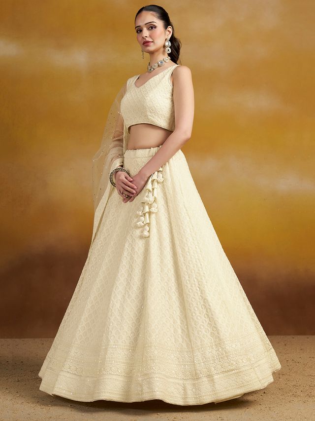 Grand Floral Couture Lehenga
