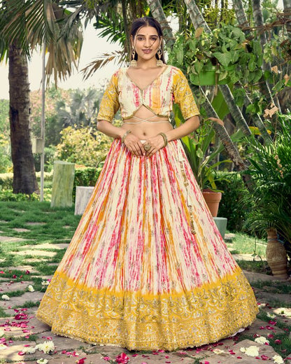 Regal Floral Couture Lehenga