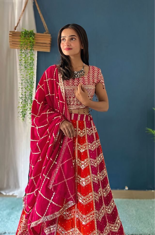 Regal Festive Fashion Lehenga