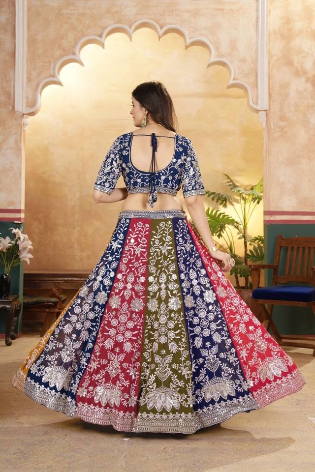 Royal Heritage Embroidered Lehenga Set