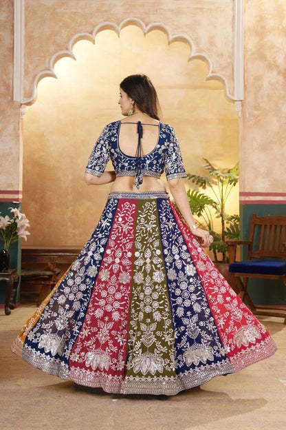Royal Heritage Embroidered Lehenga Set