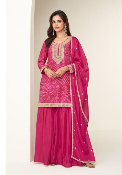 Silk Semi stitched Wedding Suits