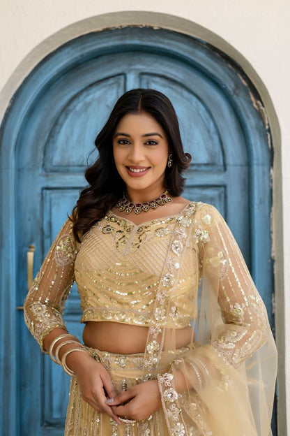 Rich Embroidered Lehenga Choli