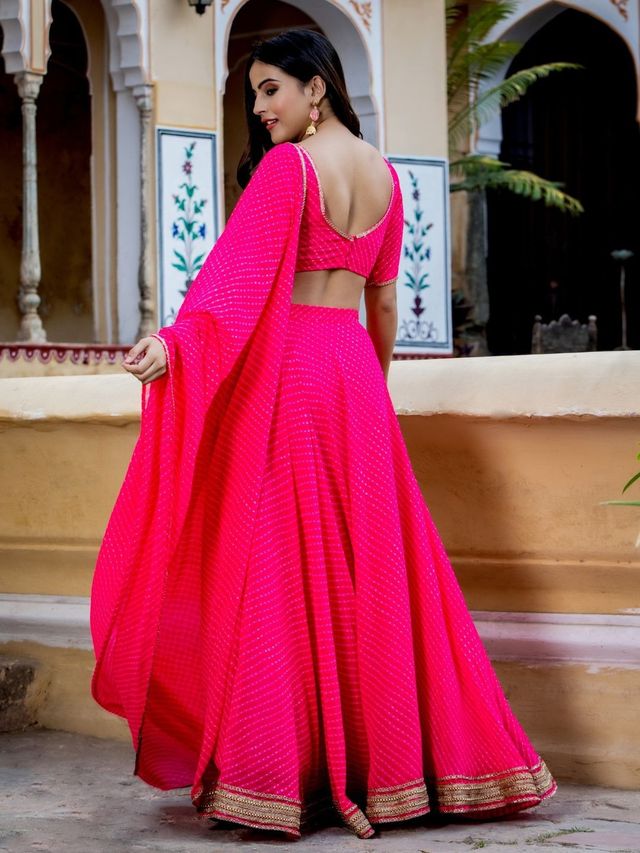 Traditional Floral Glam Lehenga