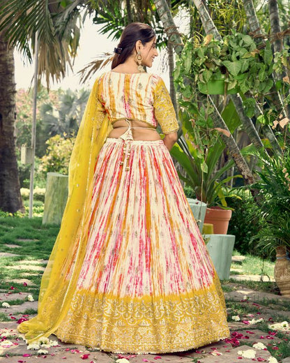 Regal Floral Couture Lehenga
