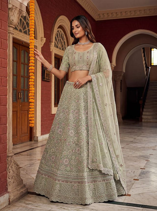 Elegant Ethnic Partywear Lehenga