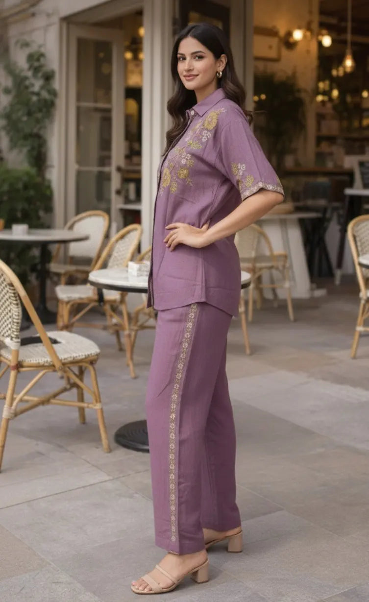 Cord Set CO-05 Lavender