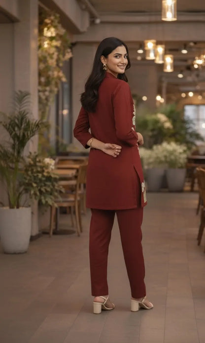 Cord Set CO-07 Maroon