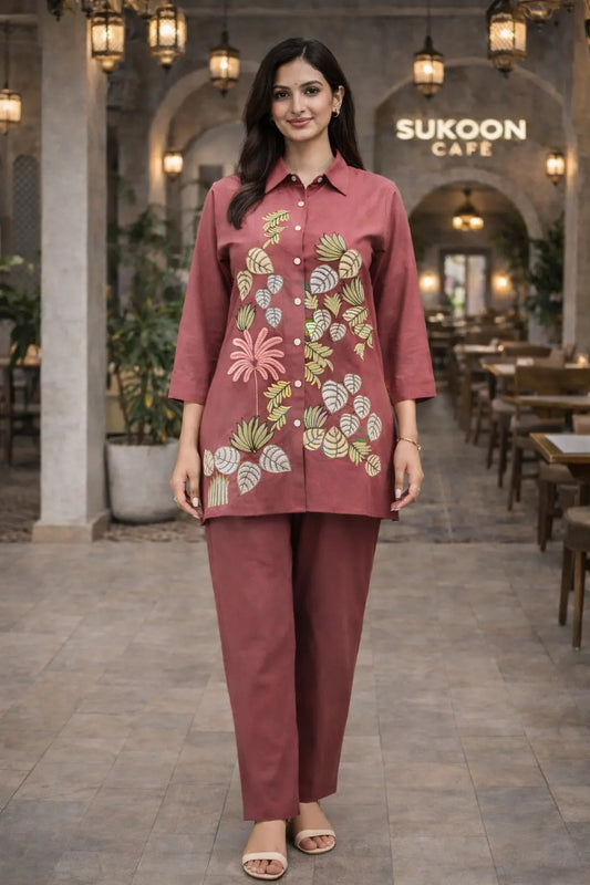 Cord Set CO-07 Peach