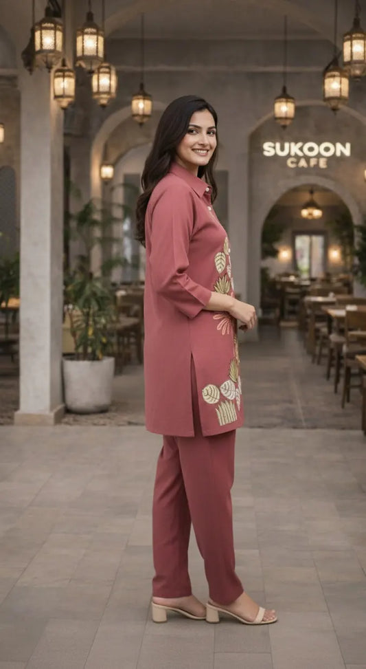 Cord Set CO-07 Peach