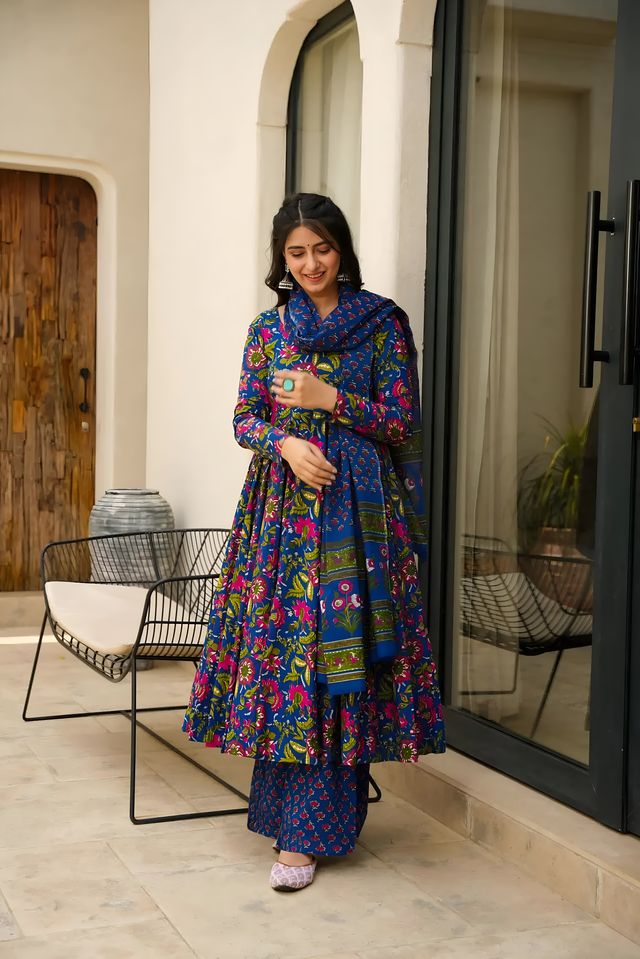 Stylish Party Wear Anarkali Suit