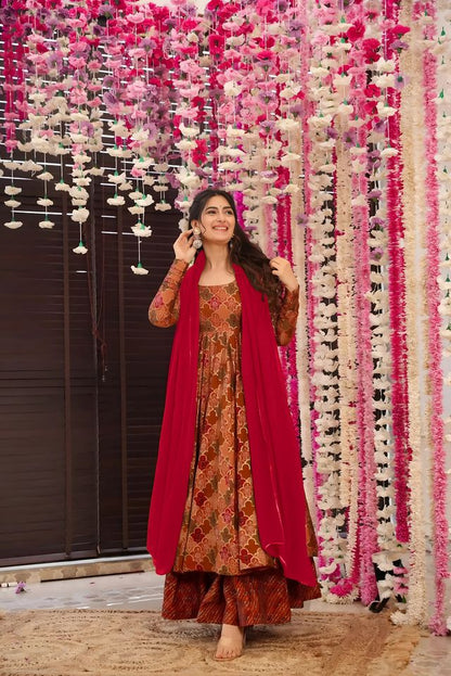 Designer Party Wear Anarkali Suit