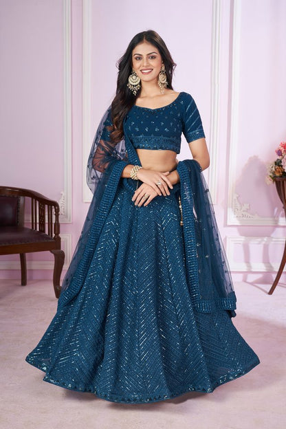 Luxury Embellished Lehenga Set