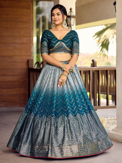 Designer Wedding Partywear Lehenga