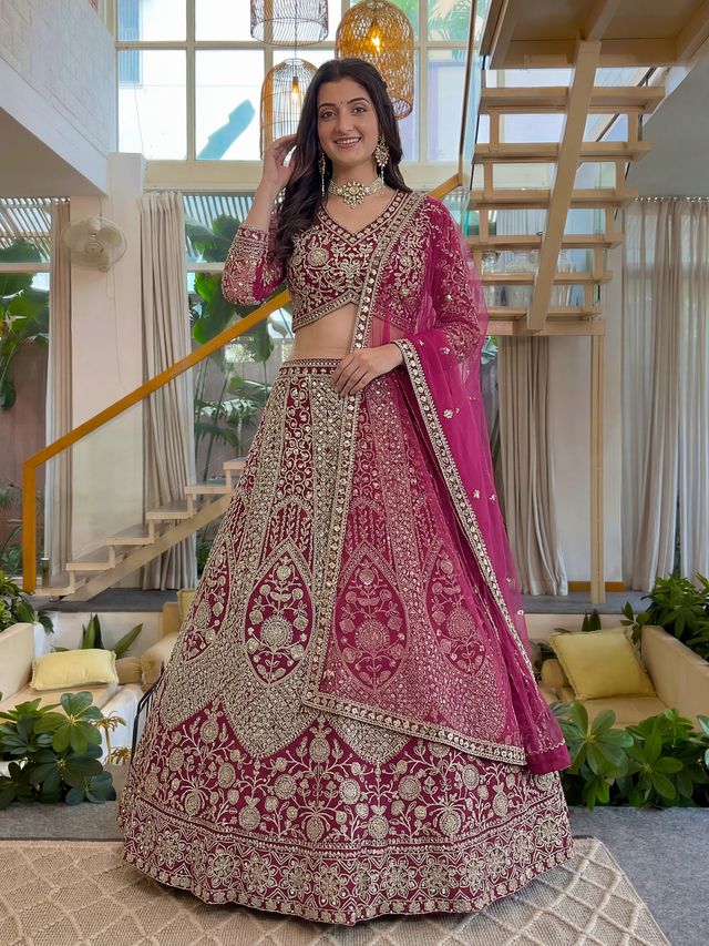Grand Embroidered Occasion Lehenga
