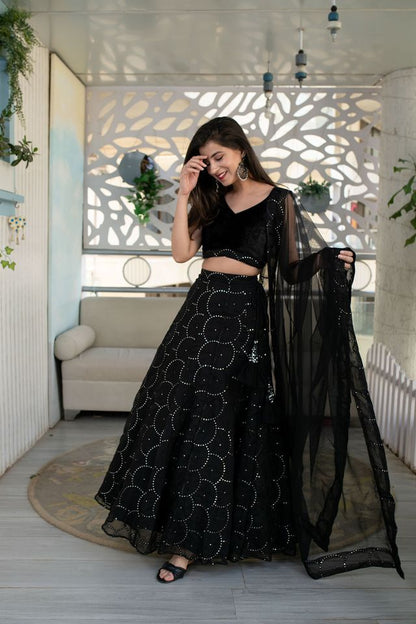 Elegant Floral Heritage Wear Lehenga
