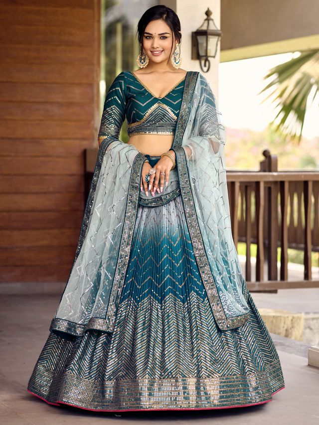 Designer Wedding Partywear Lehenga