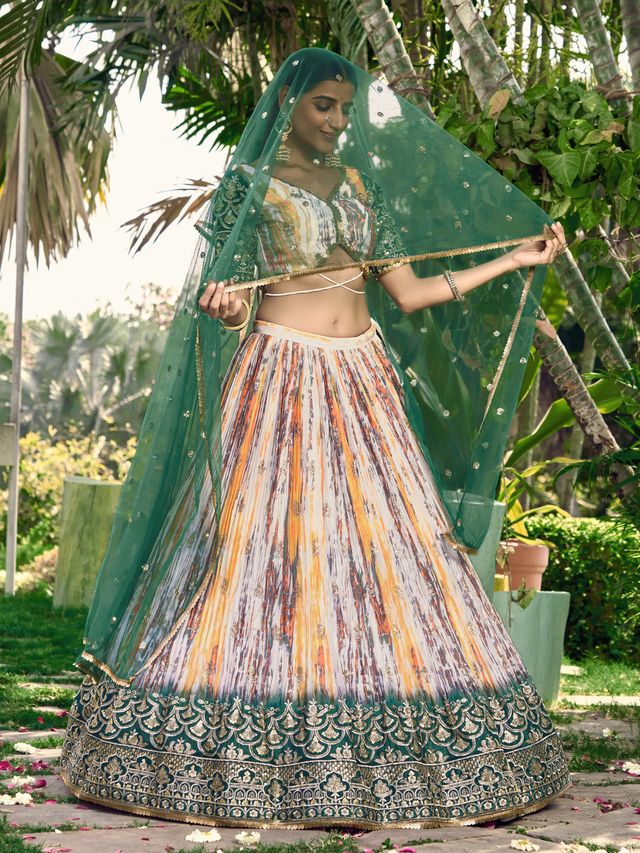 Elegant Heritage Fashion Lehenga