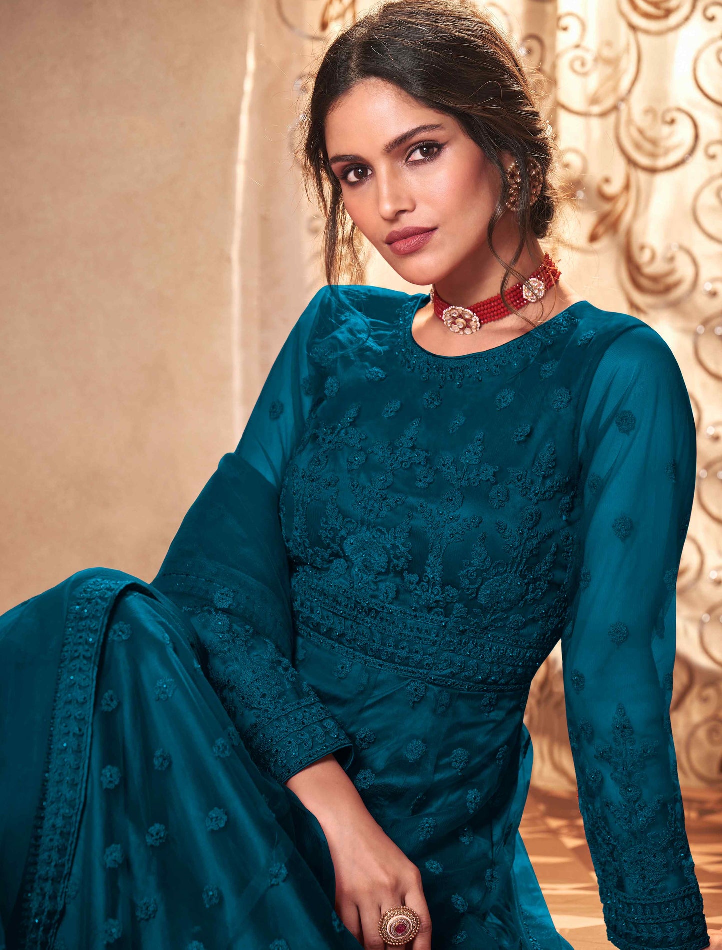 Azelia Designer Festive Suit