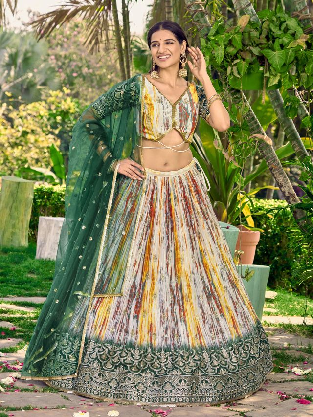 Elegant Heritage Fashion Lehenga