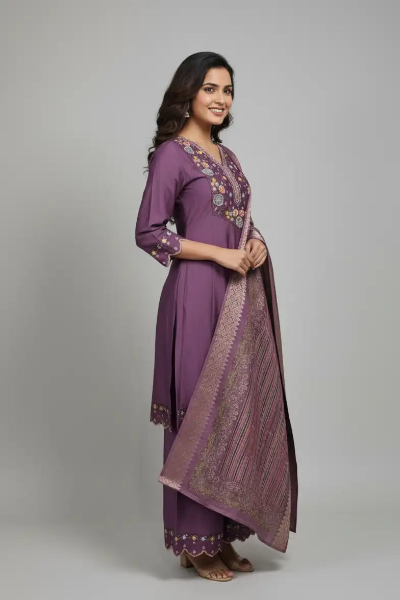 Light Pink Kurti Elegant Daily Wear