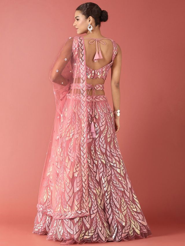 Designer Floral Wedding Lehenga