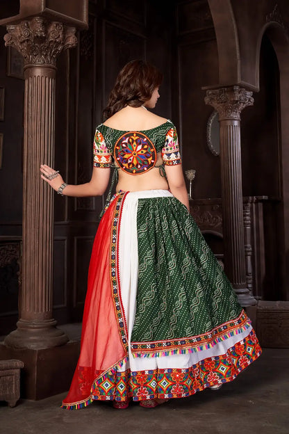 Ethnic Designer Lehenga Set for Navratri with Rich Embroidery