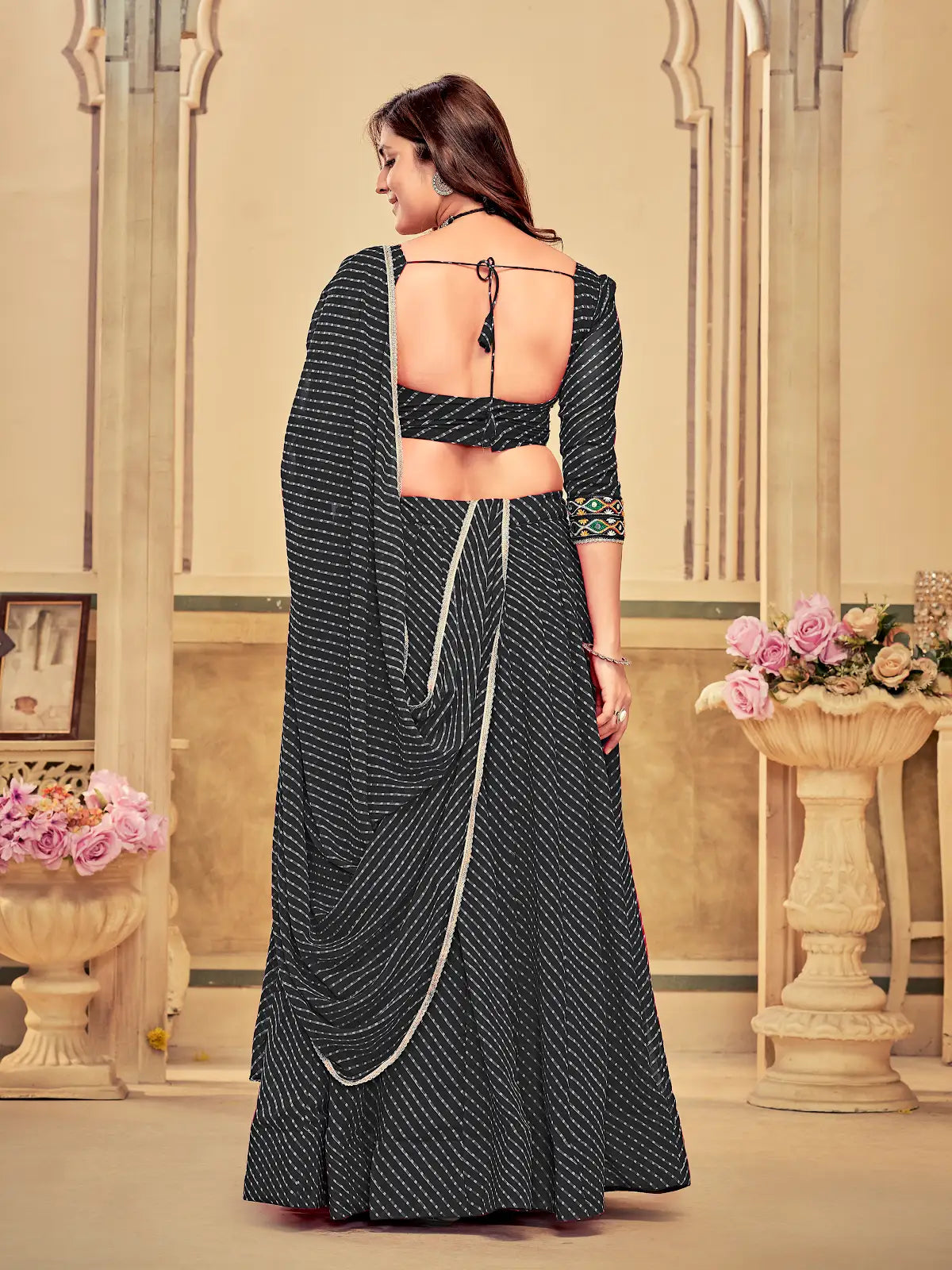 Premium Ethnic Lehenga Choli with Colorful Thread Work