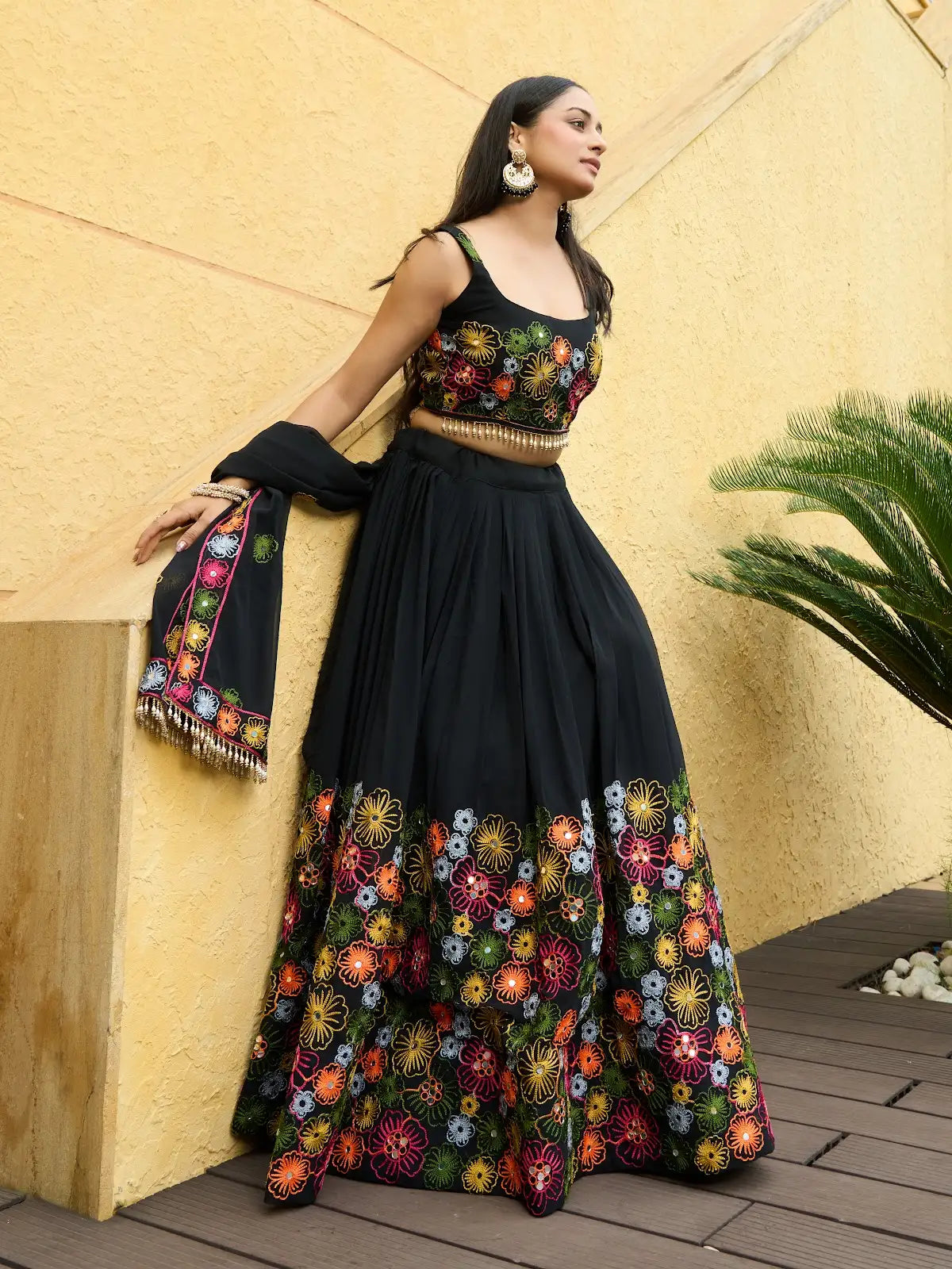 Traditional Designer Lehenga Choli with Heavy Embroidery Work