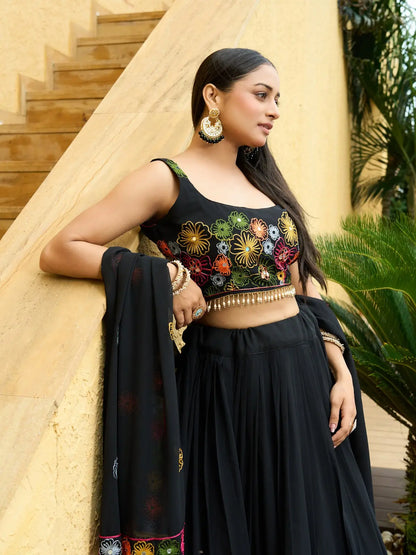 Traditional Designer Lehenga Choli with Heavy Embroidery Work