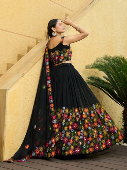 Traditional Designer Lehenga Choli with Heavy Embroidery Work