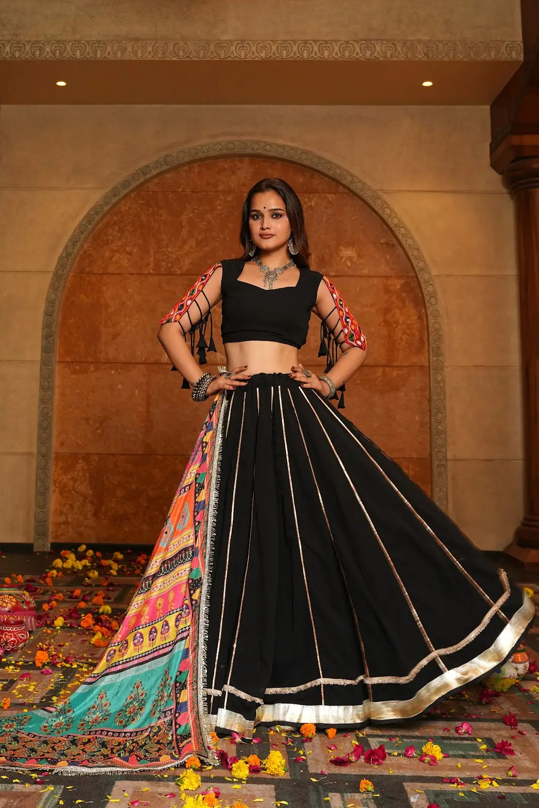 Navratri Collection Lehenga Choli with Dupatta for Garba Night