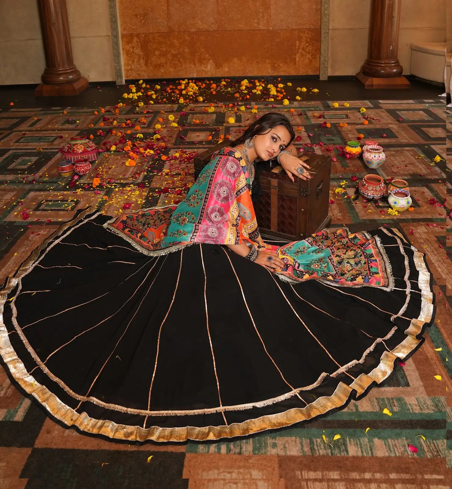 Navratri Collection Lehenga Choli with Dupatta for Garba Night