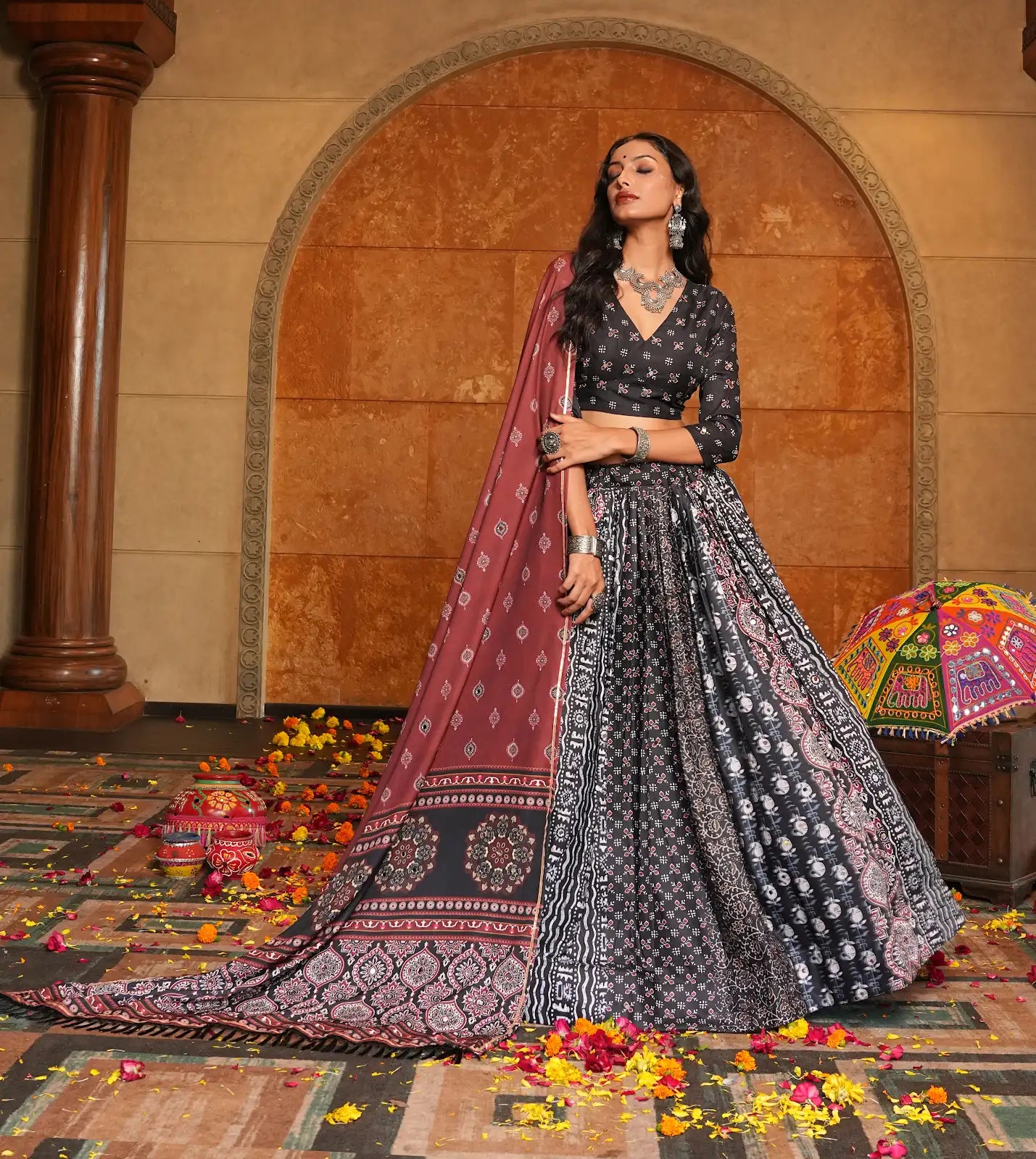 Navratri Festival Wear Lehenga Choli for Women Latest Design