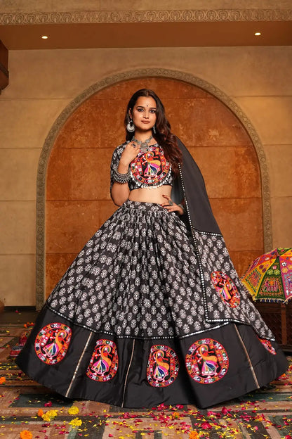 Navratri Special Printed Lehenga Choli with Dupatta