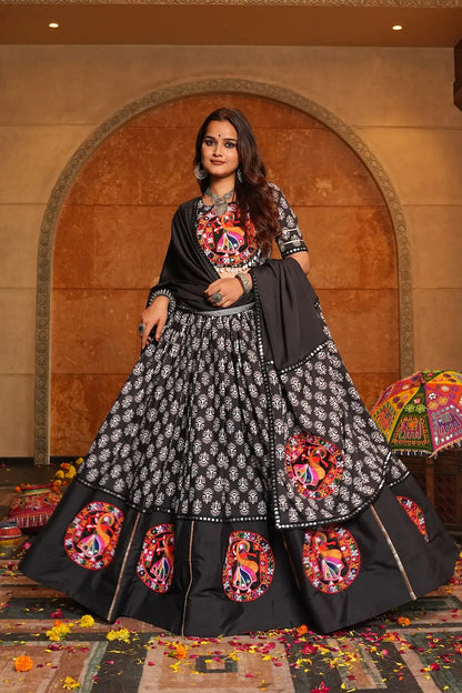 Navratri Special Printed Lehenga Choli with Dupatta