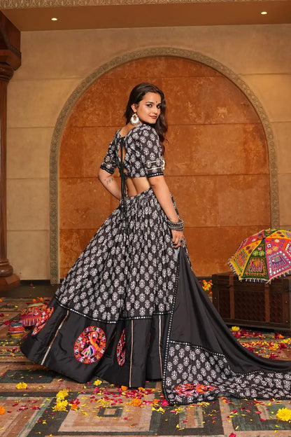 Navratri Special Printed Lehenga Choli with Dupatta