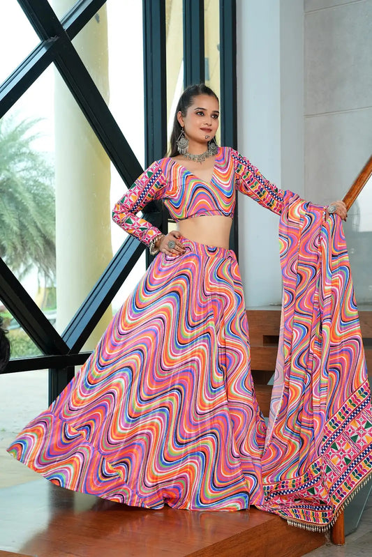 Navratri Party Wear Lehenga Choli for Women Latest Style