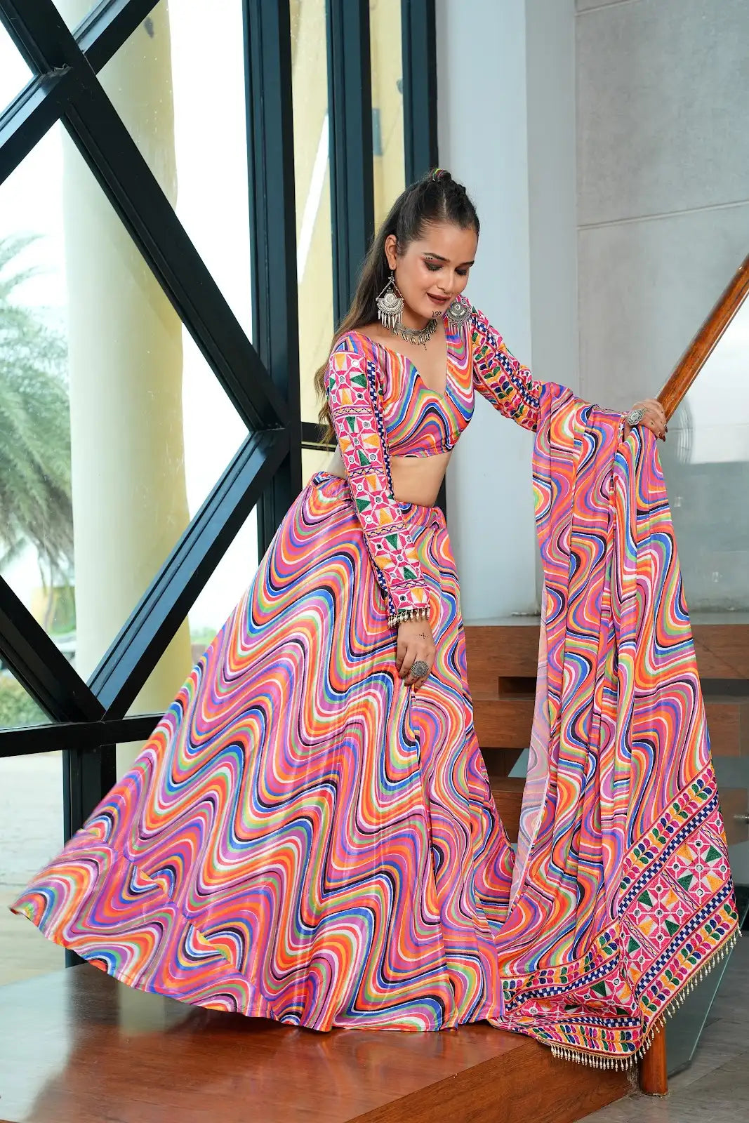 Navratri Party Wear Lehenga Choli for Women Latest Style