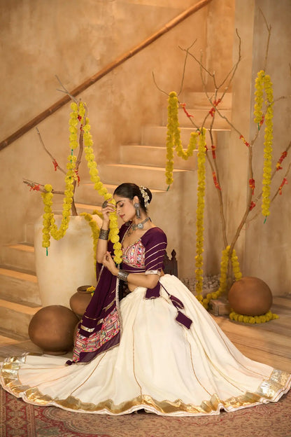 Navratri Special Ethnic Lehenga Set for Women Dandiya Look