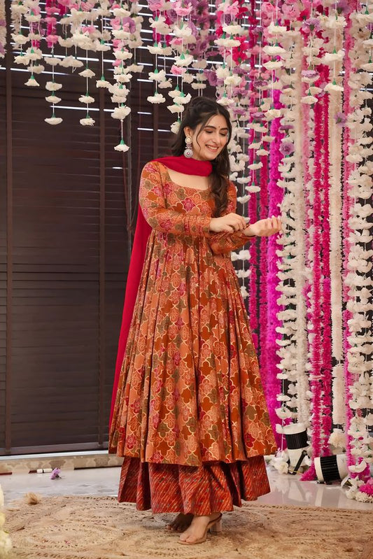 Designer Party Wear Anarkali Suit