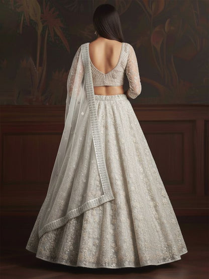Luxury Floral Embroidery Lehenga