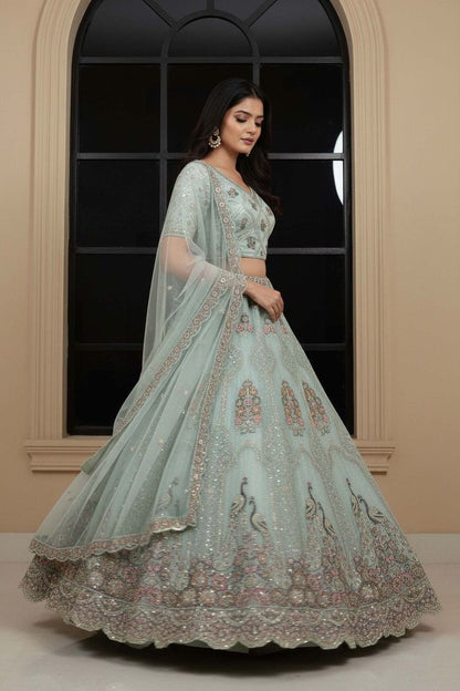 Heritage Inspired Designer Lehenga
