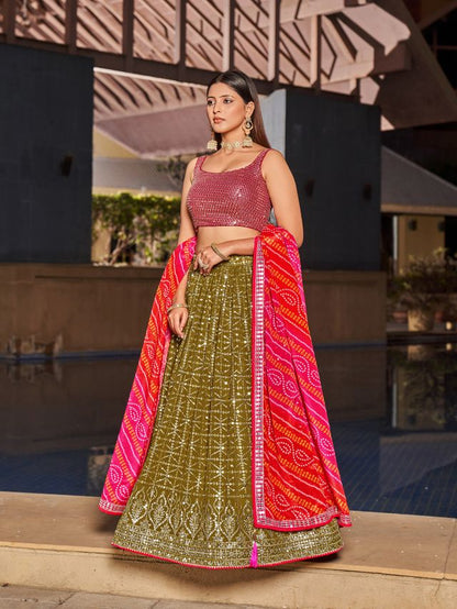 Designer Heritage Partywear Lehenga