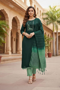 Beautiful Formal Looks Ethnic Embroidered Suit